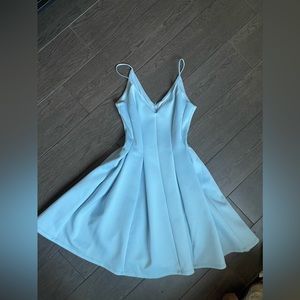 Blue dress